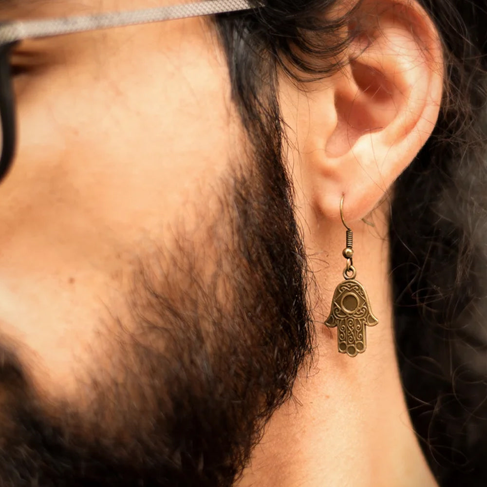 Hamsa Earrings