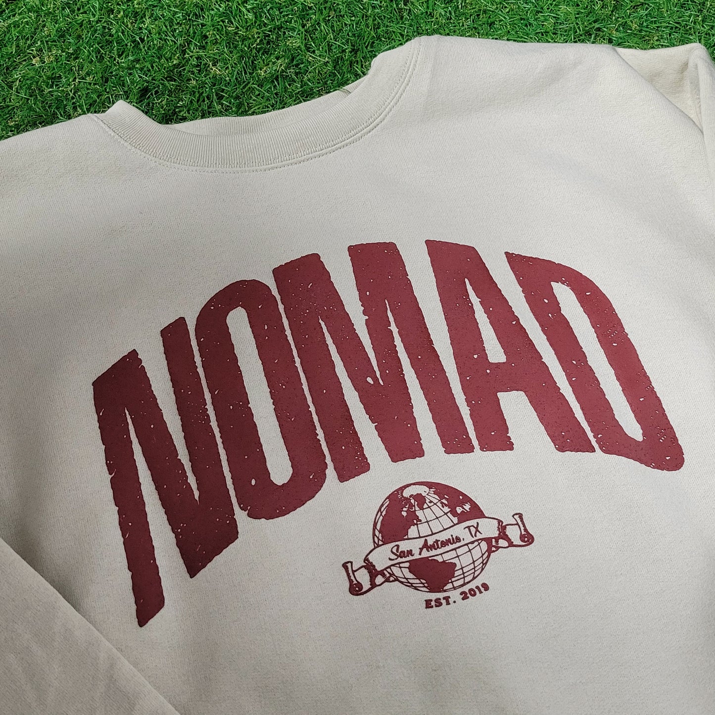 Vintage NOMAD Crewneck Puff Print